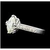 1.21 ctw Diamond Ring - 14KT White Gold