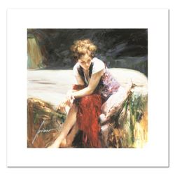 Pino (1931-2010), "Whispering Heart" Limited Edition on Canvas, Numbered and Han