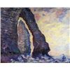 Image 1 : Claude Monet - La Porte d'Aval and the Needle at Etretat