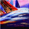 Image 2 : Natalia Sinkovsky, Hand Signed Original Acrylic Painting on Canvas with Letter A