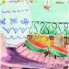 Image 2 : Shlomo Alter, Original Watercolor Painting, Hand Signed with Letter of Authentic