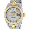 Rolex Ladies 2 Tone MOP Diamond 26MM Datejust Wristwatch