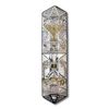 Image 1 : Raphael Abecassis Sterling Silver Electroform Mezuzah with Letter of Authenticit