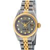 Image 2 : Rolex Ladies 2 Tone Slate Grey Jubilee Diamond 26MM Datejust Wristwatch