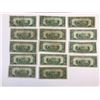 Image 2 : Lot (14) 1929 $20 San Francsico CA National Currency Notes - Charter 13044