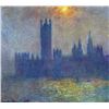 Image 1 : Claude Monet - The Houses of Parliament, Sunlight in the Fog