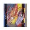 Image 1 : George Marlowe, "Verticals" Hand Signed Original Acrylic Painting on Canvas with