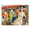Image 1 : Isaac Maimon, "Carrying Your Heart with Me" Original Acrylic Painting, Hand Sign