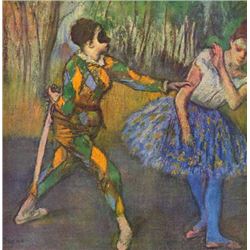 Edgar Degas - Harlequin And Colombine