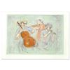 Image 1 : "Trio" Limited Edition Lithograph by Edna Hibel (1917-2014), Numbered and Hand S