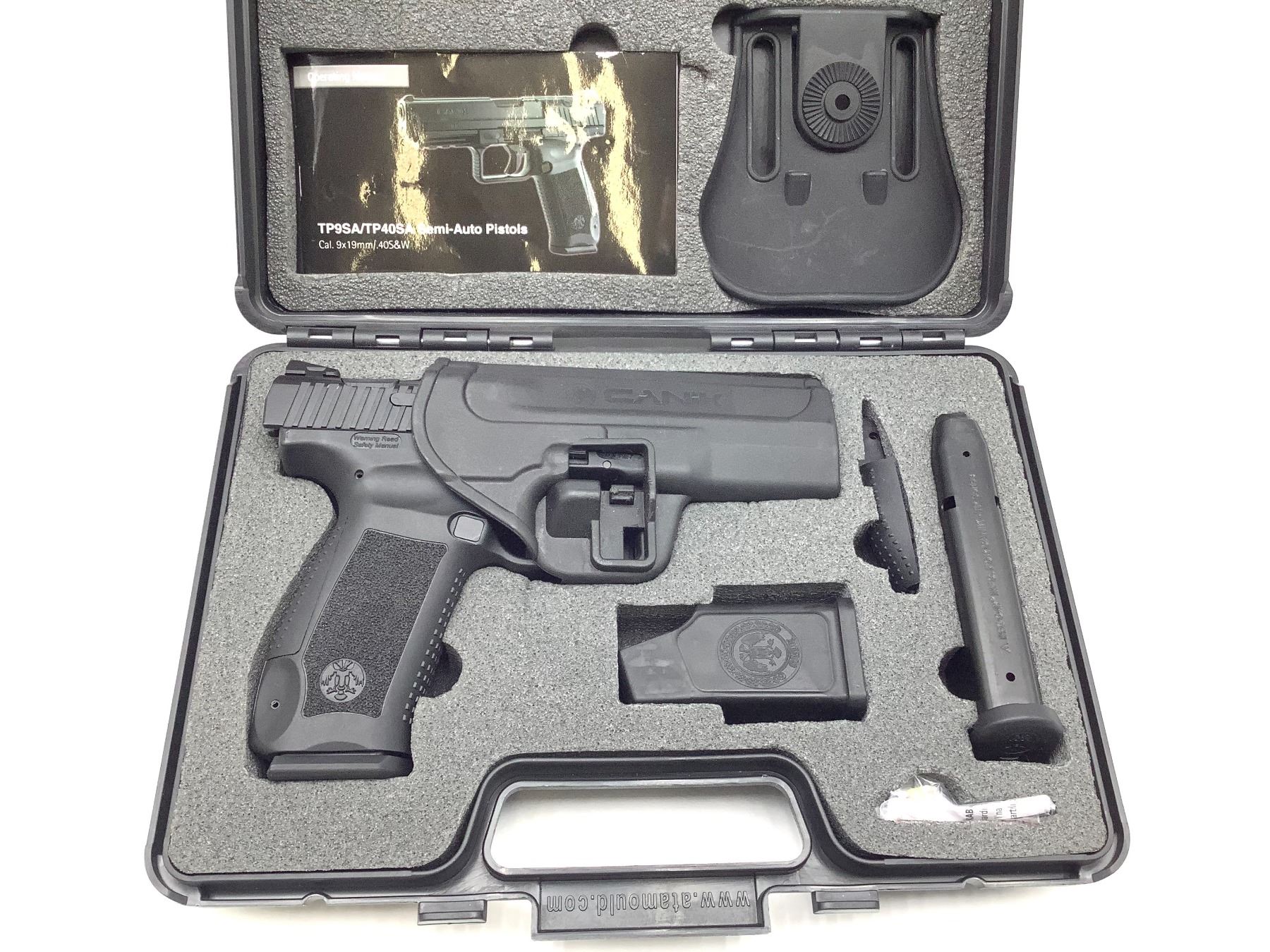 Canik TP9 SA Range Kit 9mm Semi Auto Pistol