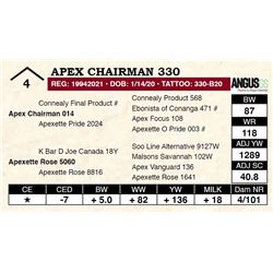 Apex Chairman 330