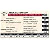 Image 1 : Apex Lotto 050