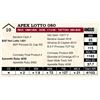 Image 1 : Apex Lotto 080