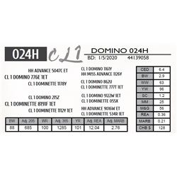 CL 1 DOMINO 024H