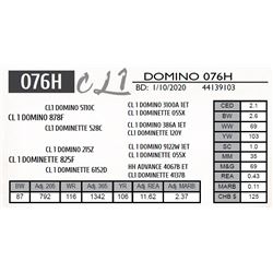 CL 1 DOMINO 076H