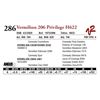 Image 1 : VERMILION 206 PRIVILEGE H622