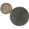 Image 2 : 1707 Threepence and 1700 Halfpenny