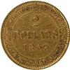 Image 2 : Newfoundland Two Dollars 1865, EF