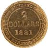 Image 2 : Newfoundland Two Dollars 1881 NGC AU-55
