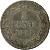 Image 2 : Newfoundland 5 Cents 1885 VF