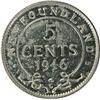 Image 2 : Newfoundland 5 Cents 1946C AU