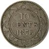 Image 2 : Newfoundland 10 Cents 1873, VF