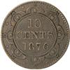 Image 2 : Newfoundland 10 Cents 1876H, Fine