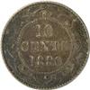 Image 2 : Newfoundland 10 Cents 1880, VF-EF