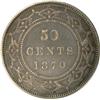 Image 2 : Newfoundland 50 Cents 1870, VF-EF