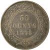 Image 2 : Newfoundland 50 Cents 1873 VF-EF
