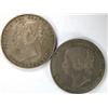 Image 1 : Nfld 50 Cents 1898 & 1899 Wide 99, VF