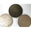 Image 2 : Nfld 50 Cents 1900 1904H 1909, VF-EF