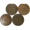 Image 2 : Canada Large Cent 1859 W9/8, 4 pieces