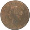 Image 1 : Canada Cent 1876 No H, ICCS SP-65 Red