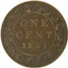 Image 2 : Canada Large Cent 1891 SDLL, F-VF