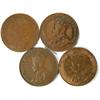 Image 1 : Canada Cent 1922 1923 1925 1926, VF-EF