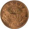 Image 2 : Canada Cent 1936 ICCS MS-64 Red