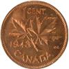 Image 2 : Canada Cent 1943 ICCS MS-64 Red