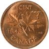 Image 2 : Canada Cent 1943 ICCS MS-64 Red; Lacq