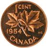 Image 2 : Canada Cent 1954 SF, PCGS PL-66 Red
