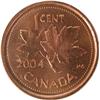 Image 2 : Canada Cent 2004 ICCS MS-67 Red