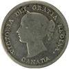 Image 1 : Canada Five Cents 1875H Small Date Good