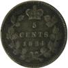 Image 2 : Canada Five Cents 1884 Near 4, Fine