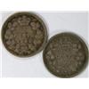 Image 2 : 1892 Obverse 2 & 1900 Round 00, both VF