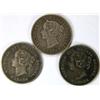 Image 1 : 1892 Obv 2, 1898, 1900 Round 00, F-VF