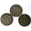 Image 2 : 1892 Obv 2, 1898, 1900 Round 00, F-VF