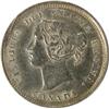 Canada Five Cents 1896 ICCS AU-58