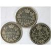 Image 2 : 1898, 1899 & 1909 Round Leaves, all EF