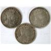 Image 1 : 1909 RL, 1909 PL & 1910 RL, all VF-EF